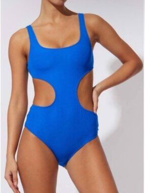Solid & Striped Cut Out One Piece Swimsuit NWT